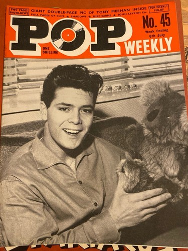 Vintage pop weekly magazine - vintage,