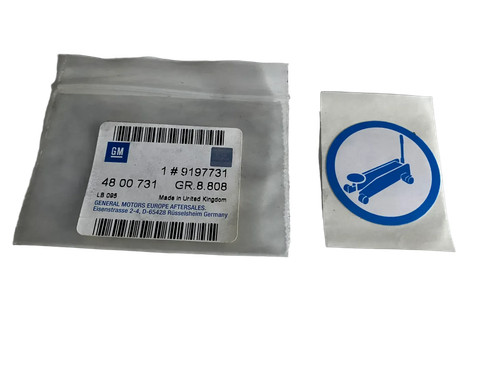 New sticker warning jack - new,