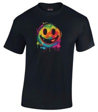 Smiley face shirt retro - face, acid