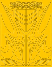 Spider RC Car Paint Masks -