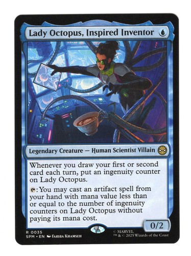 Lady octopus inspired - lady,