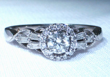 18ct Gold Ring Diamond .5ct