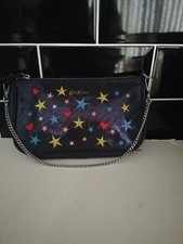 Small Cath Kidston Stars And Hearts Blue Bag