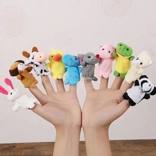 10x finger puppets set - set,