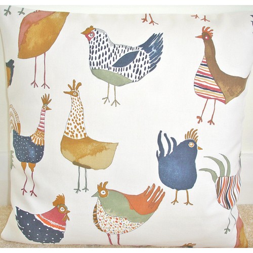 Cushion cover farmyard - cushion,