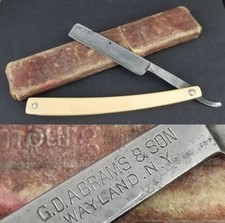 RARE straight edge razor