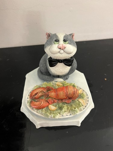 Comic curious cats dinner - curious,