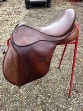 18” Bates Australia Caprilli Brown - Gullet 4.5” D-D 9” (24)