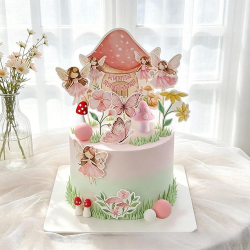 23x fairy cake toppers - fairy,