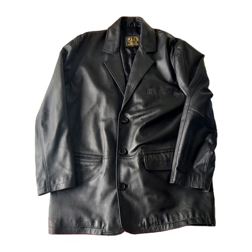 Jts mens 100 leather jacket - mens,