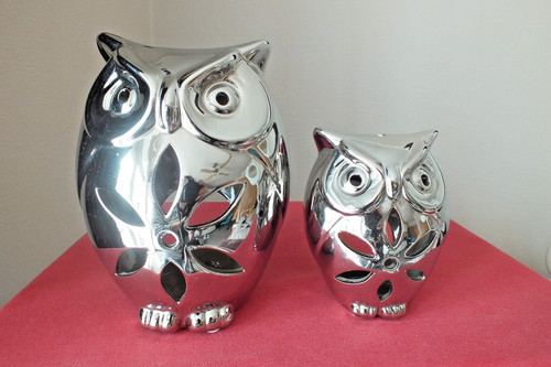 Two mirrored ceramic chrome - two, /