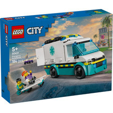LEGO City 60451 Emergency Ambulance - Brand New & Sealed
