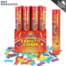 Party Confetti Cannon Air Compressed Shooter Party Popper 20cm Biodegradable