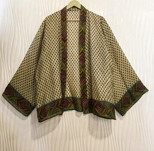 Pure silk short jacket - jacket, /