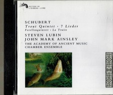 L'OISEAU LYRE GERMAN PMDC ACADEMY ANCIENT MUSIC - SCHUBERT TROUT QUINTET
