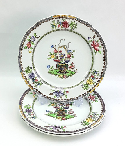 Copeland spode old bow 3x - -,