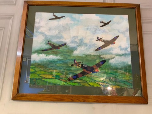 Oil board spitfires - oil, board,