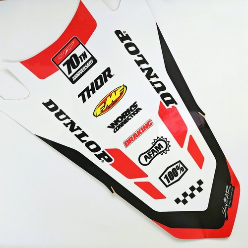 Rear fender mudguard graphic - rear,