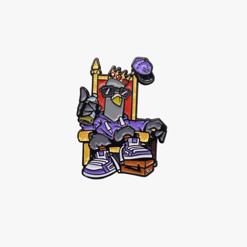 Purple king pigeon - pigeon, pin