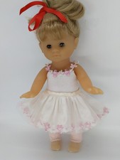 Corolle doll lovely vinyl 10 inch ballerina dressed ballet doll