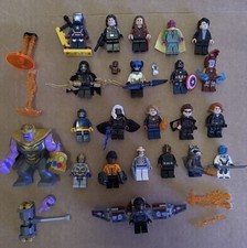 Lego marvel Bundle 76131 76103 76104 Quinjet Iron Patriot Extra Figures