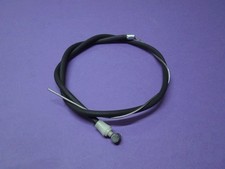 Vintage Raleigh 20" Front Brake Cable, Black Ribbed Outer -Used