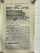 Brighton dudley hotel 1912 - hotel,