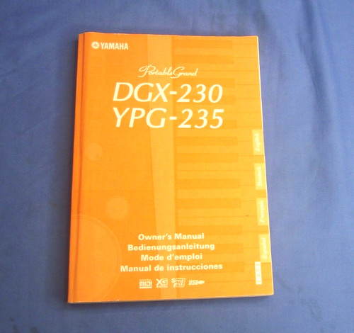 Yamaha portable grand dgx 230 - grand, dgx-230