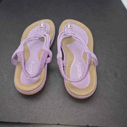 Socofy womens purple sandals - socofy,