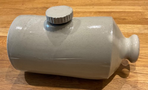 Victorian stoneware hot water - stoneware,
