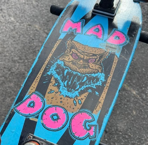 Vintage mad dog skateboard - vintage,