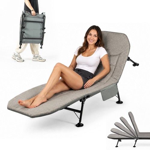 Foldable sun lounger - sun, with