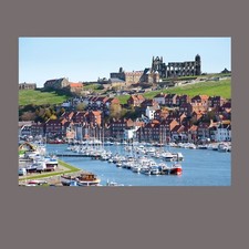 Whitby Canvas Picture Harbour