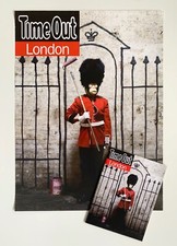 Banksy Time Out London Print Poster & Magazine, Genuine original 2010 Issue