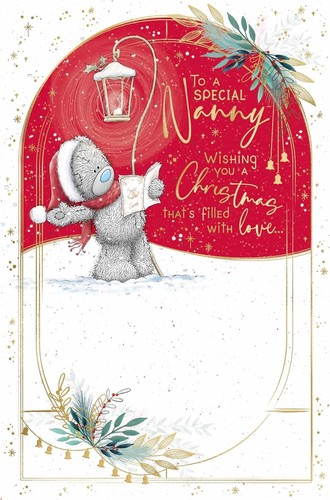 Bear singing carols nanny - bear,