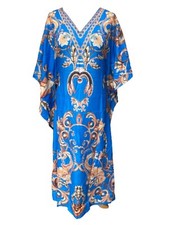Plus Size Kaftan Beach Cover up fits 20,22,24,26,28