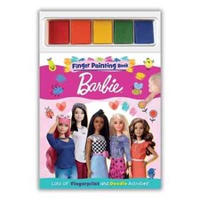 Barbie finger painting book - barbie,