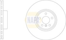 Brake Disc Single Vented fits