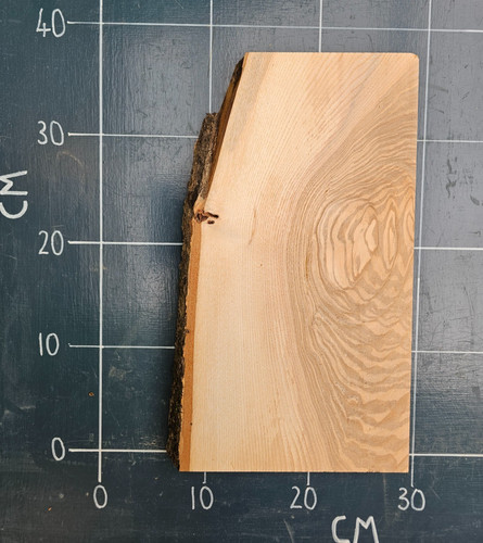 Kiln dried planed ash slab - kiln,