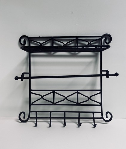 Vintage wrought iron wall - wrought,