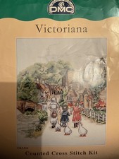 DMC K3216 Victoriana - VILLAGE STROLL - Counted Cross Stitch Kit