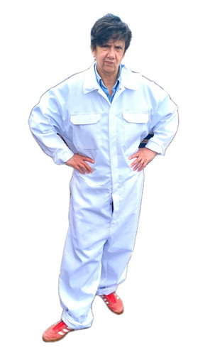 White overalls coveralls 2xl - coveralls,