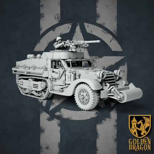 Halftrack mk2 weird war - m3,