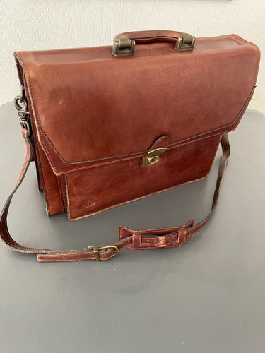 Men leather messenger - men’s,