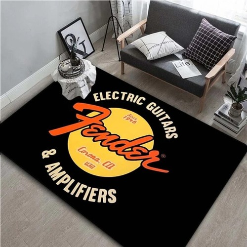 Fender guitar rock carpet - rock,