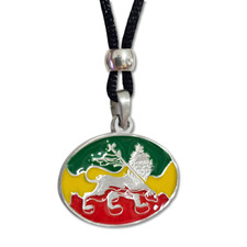 Lion judah pendant rasta - lion,