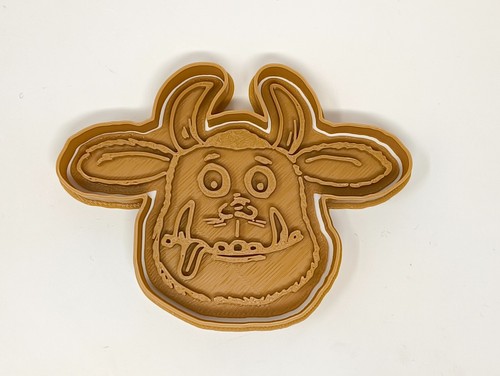 Gruffalo head cookie cutters - head,