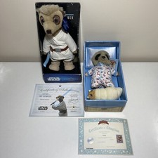 Compare The Meerkat Luke Skywalker & Baby Oleg With Tags & Certificate Plush