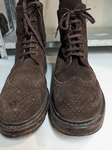 Leather soled suede tk - leather-soled, 'tk