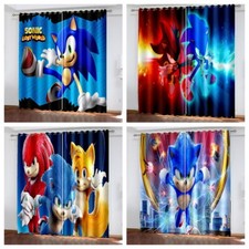 Sonic curtains baby kids - 3d,
